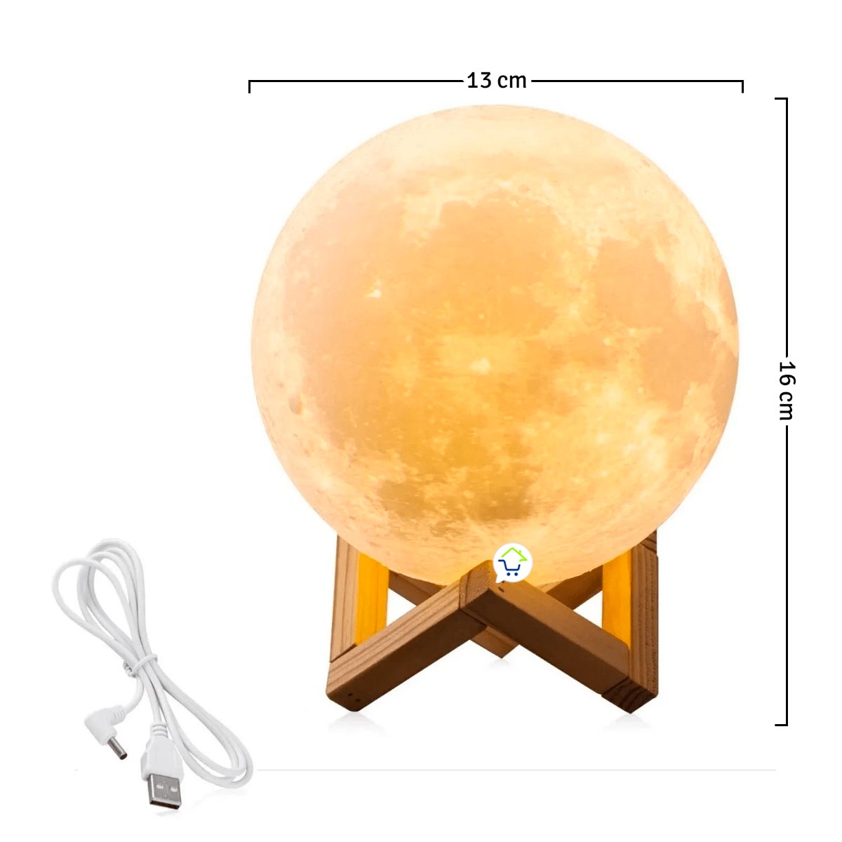 Humidificador Lunar LED — Magia y Bienestar en Tu Espacio