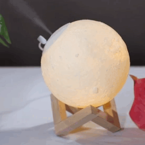 Humidificador Lunar LED — Magia y Bienestar en Tu Espacio